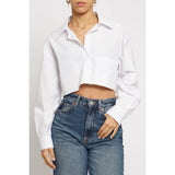 Poplin Cropped Shirt