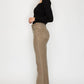 TUMMY CONTROL HIGH RISE STRETCH HOLLY FLARE: LARGE