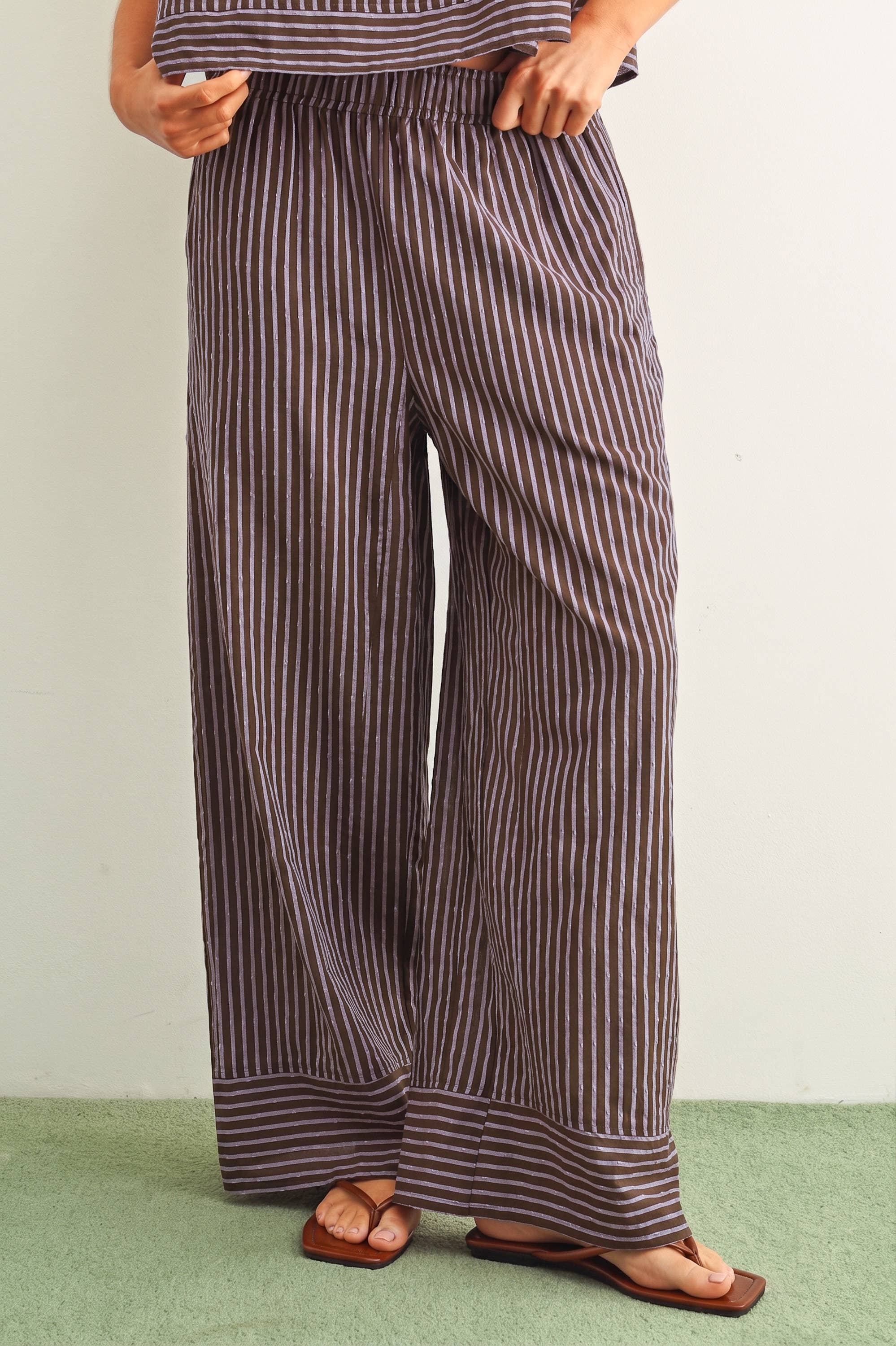 The Niki Striped Pant