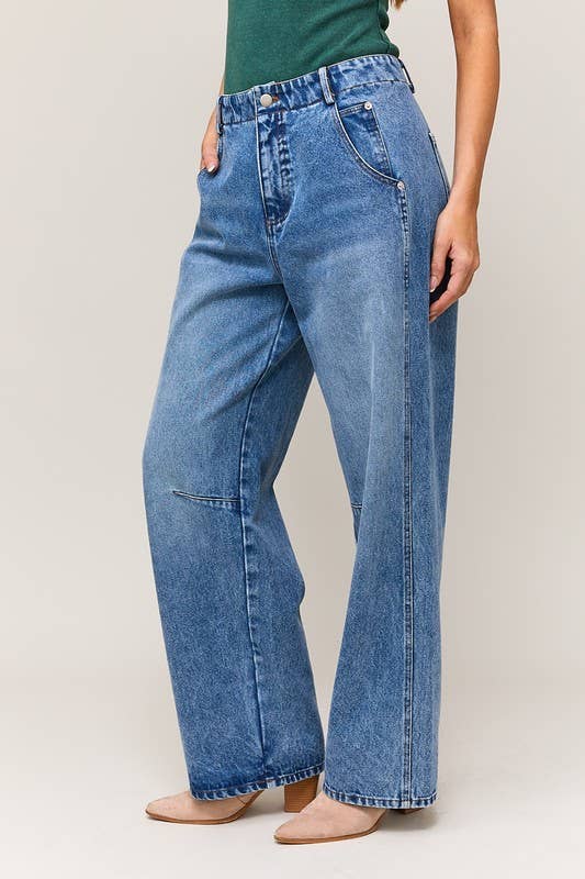 The Carter Barrel Jean