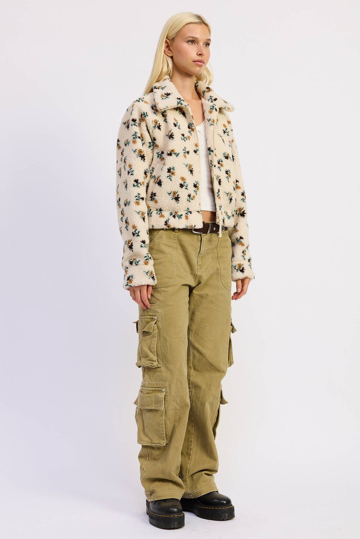 The Hannah Floral Fleece Jacket