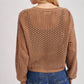 The Cory Sweater: Mocha & Natural