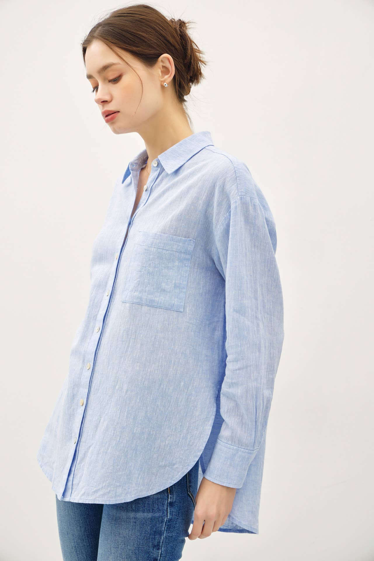 The Everyday Button Down Linen Shirt