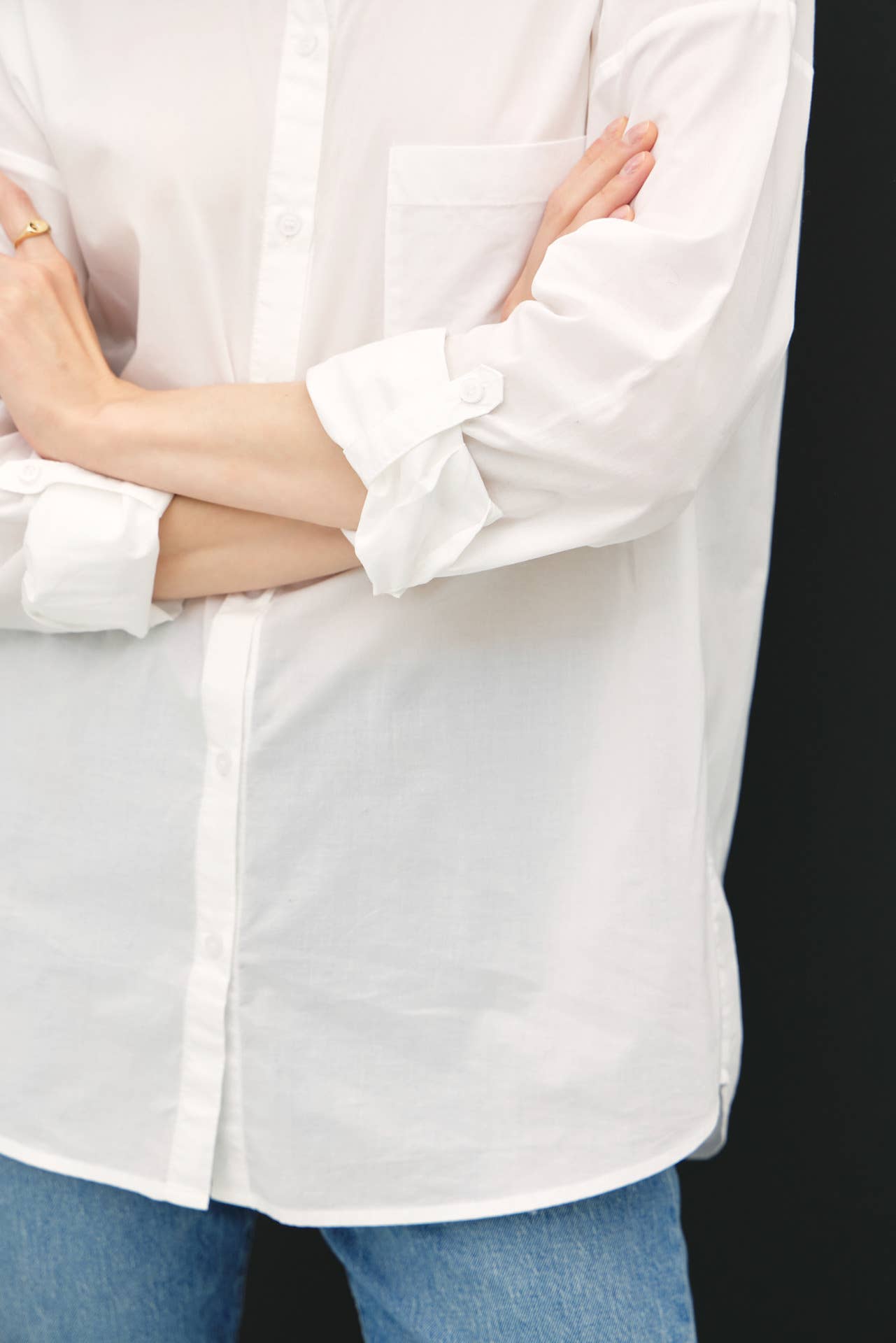 The Southie Oversized Cotton Shirt