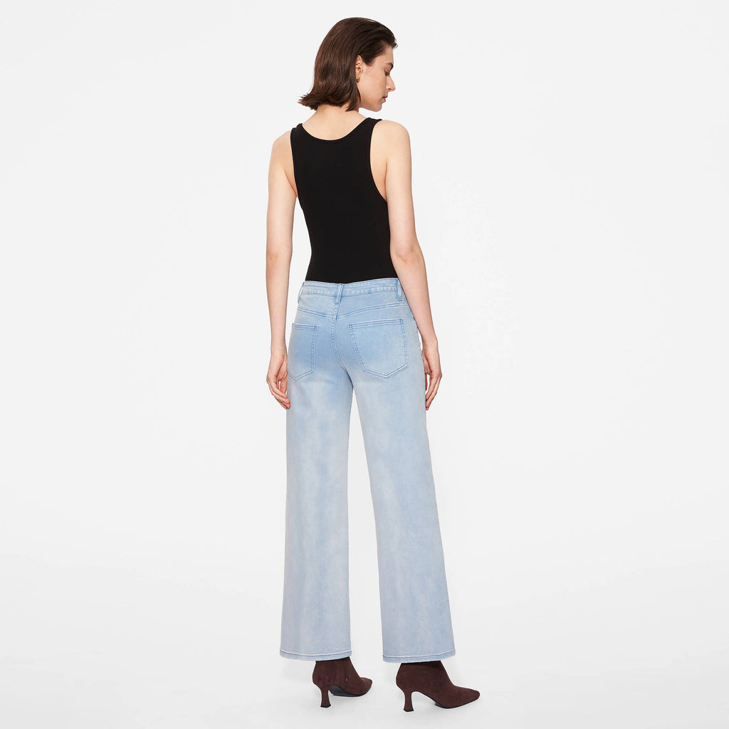 The Griffin Mid Rise Wide Leg Jean