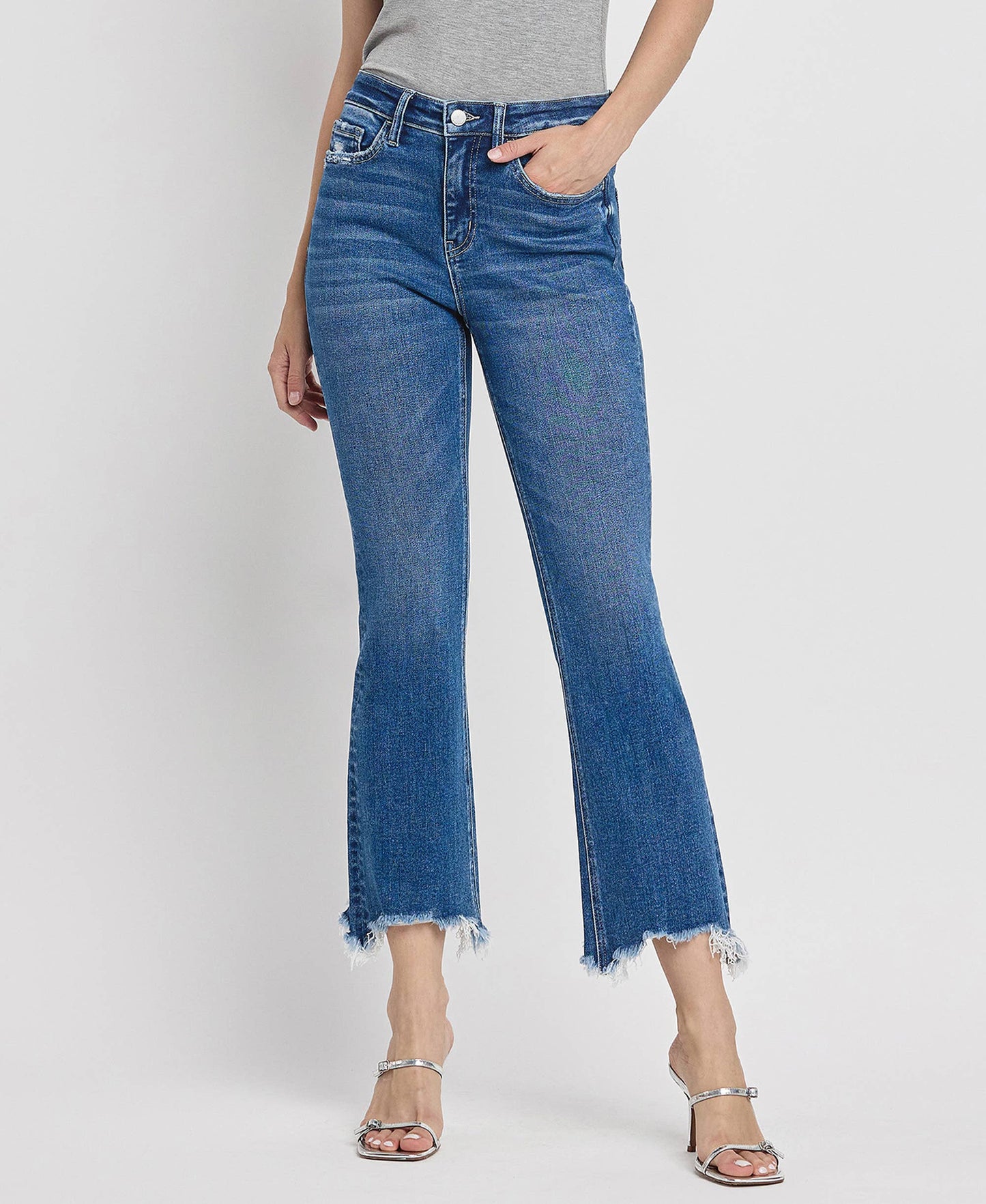 The Jenna High Rise Kick Flare Jean