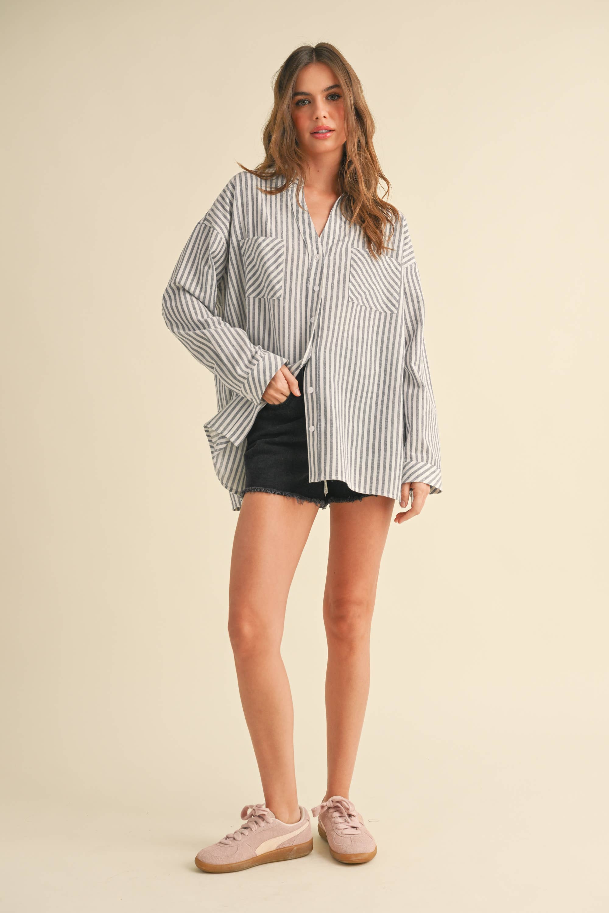 The Mila Button Down
