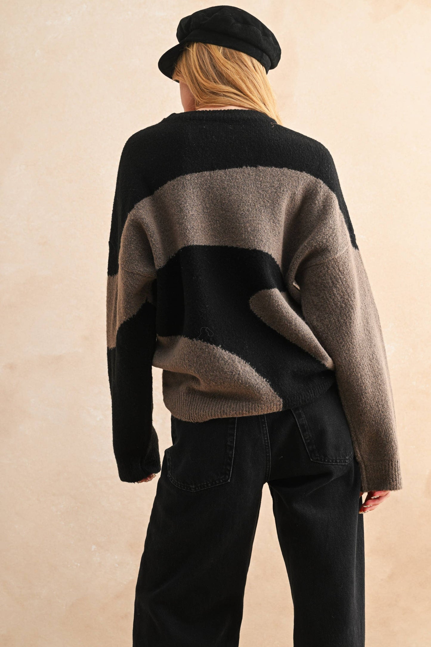 The Alyssa Abstract Sweater