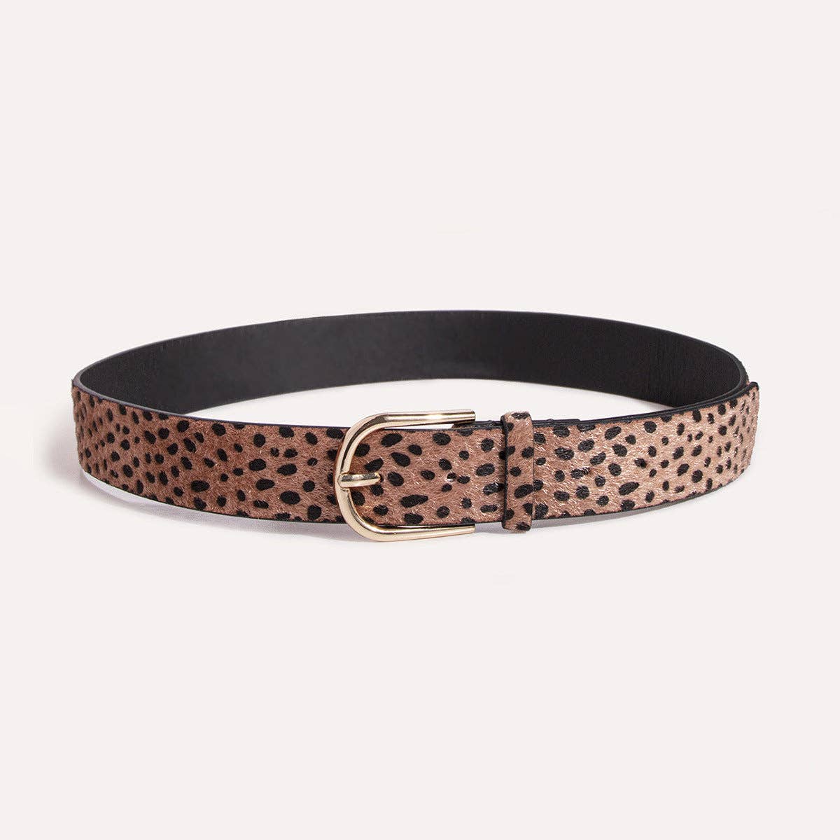 Leopard Print Belt