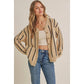 Postcard Emproidered Cardigan