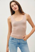 The Essential Taupe Tank Top
