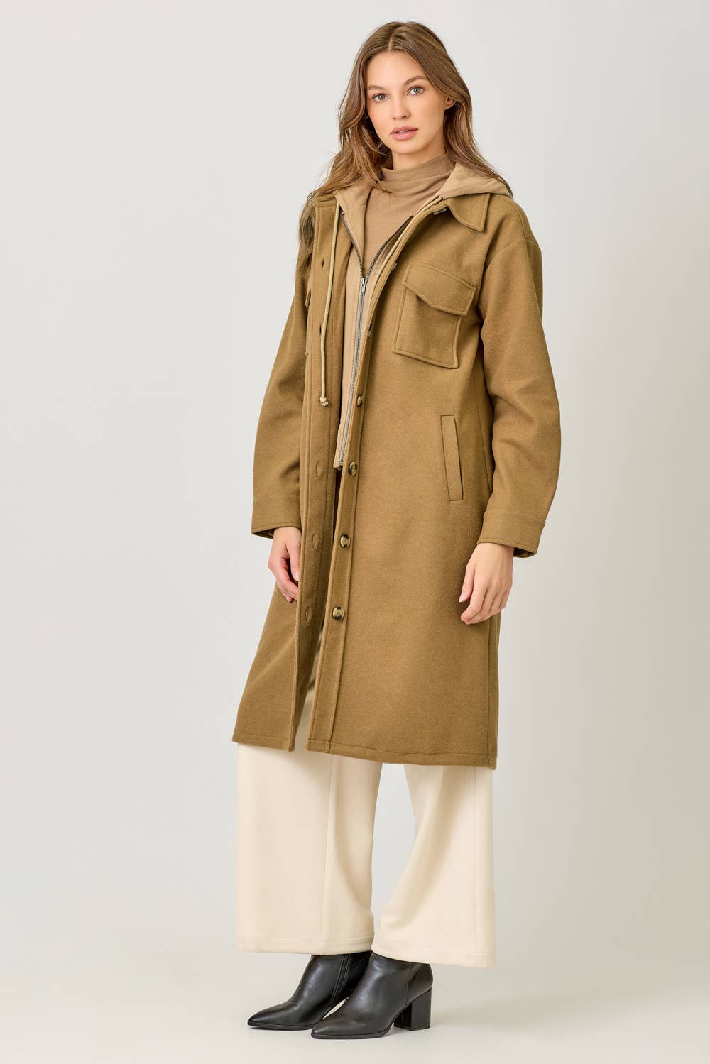 The Shelby Hoodie Coat