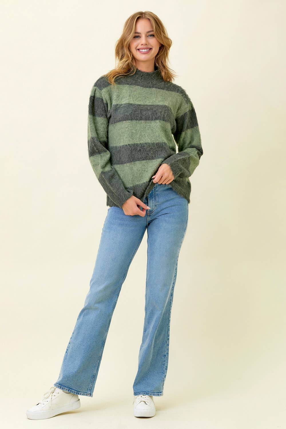 The Harper Striped Sweater