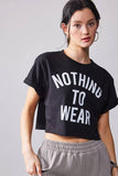 Nothing to Wear Crop Top