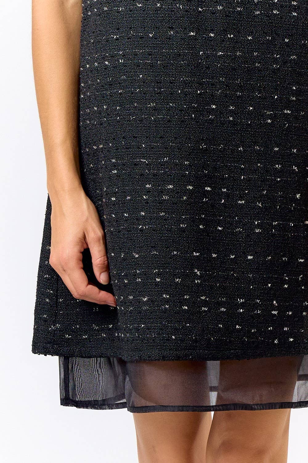 The Blaire Boucle Tweed Dress