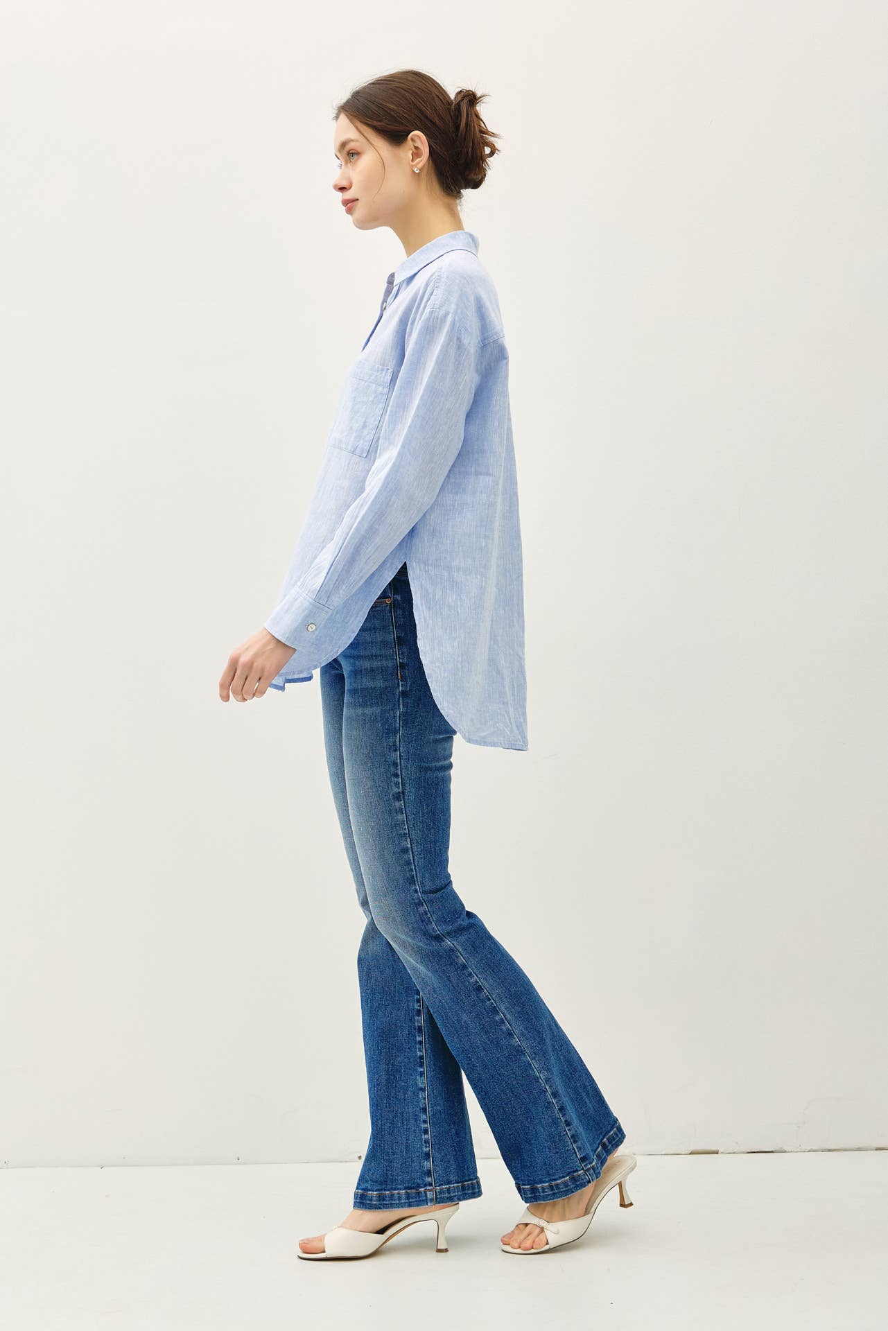The Everyday Button Down Linen Shirt