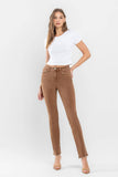 The Mallory High Rise Slim Straight Jean