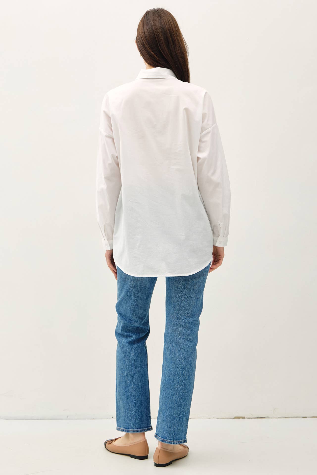 The Southie Oversized Cotton Shirt