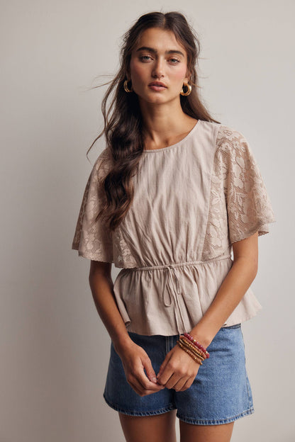 The Jenna Peplum Top