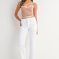 The Langley White Utility Jean