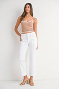 The Langley White Utility Jean