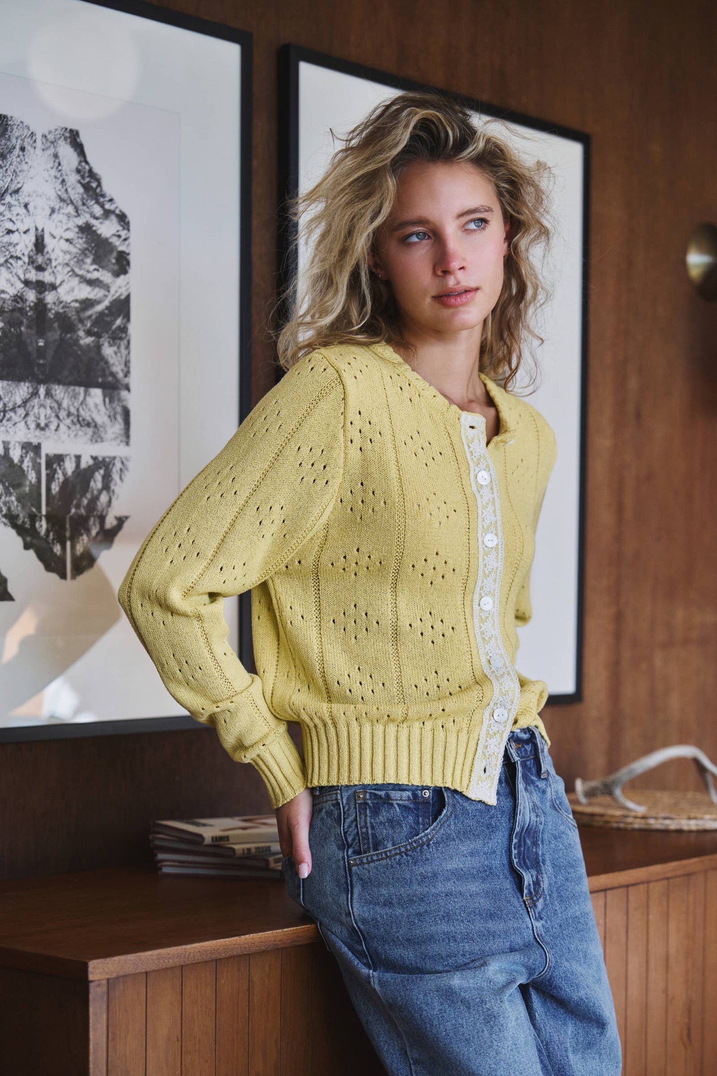 The Minnie Pointelle Cardigan