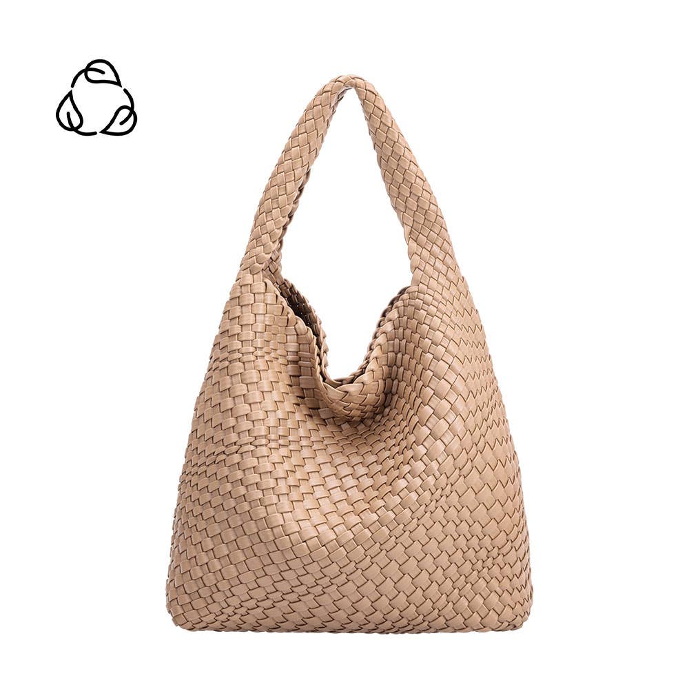 Johanna Nude Vegan Shoulder Bag