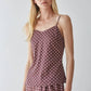 The Vienna Satin Polka Dot Cami
