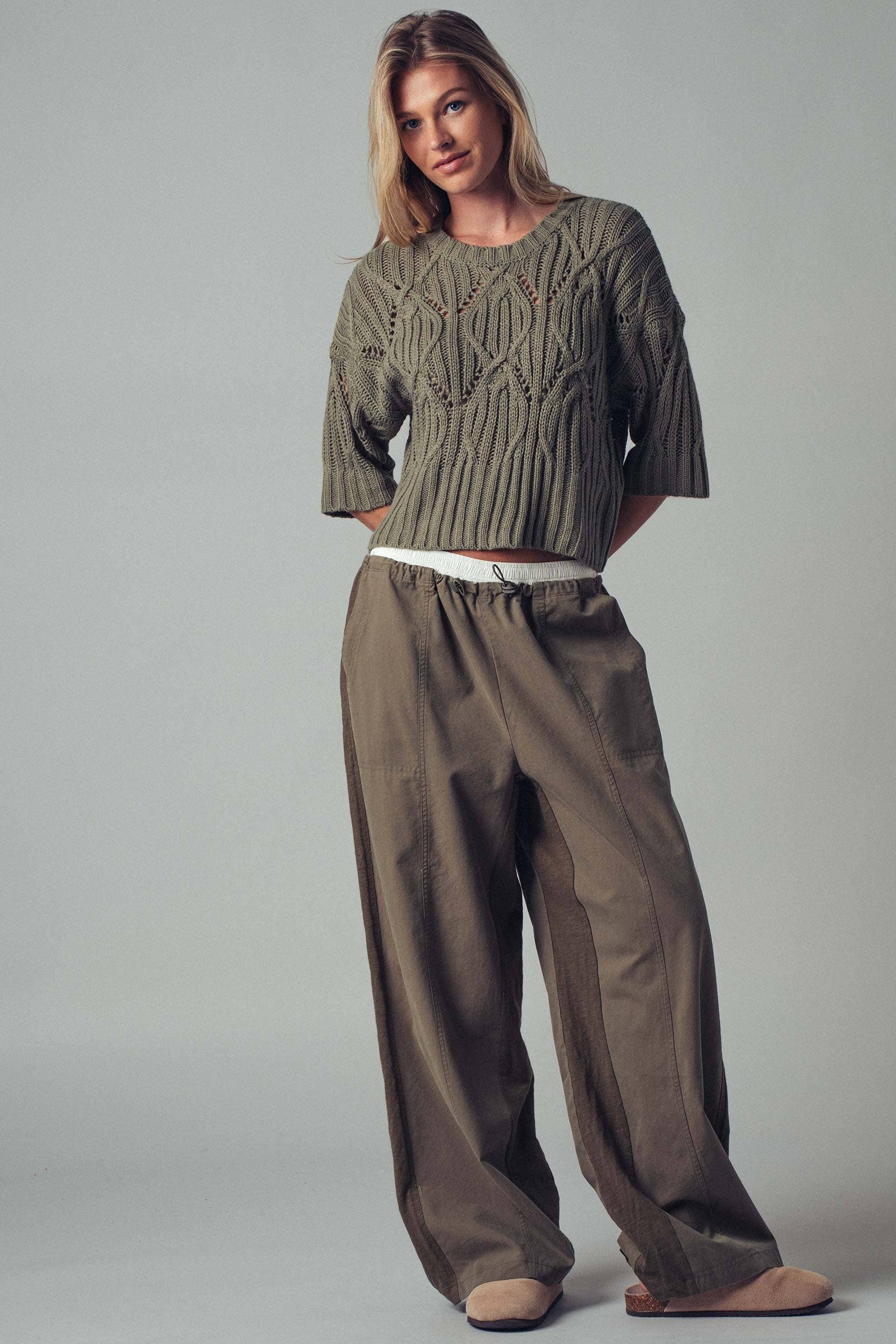 The Melanie Crochet Sweater