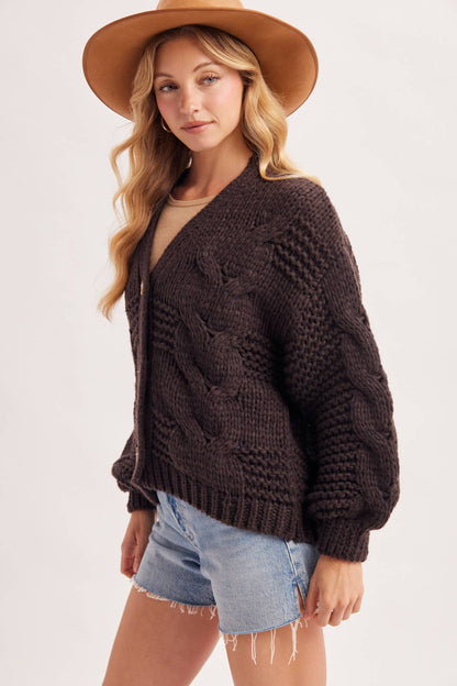 The Frankie Chunky Knit Cardigan