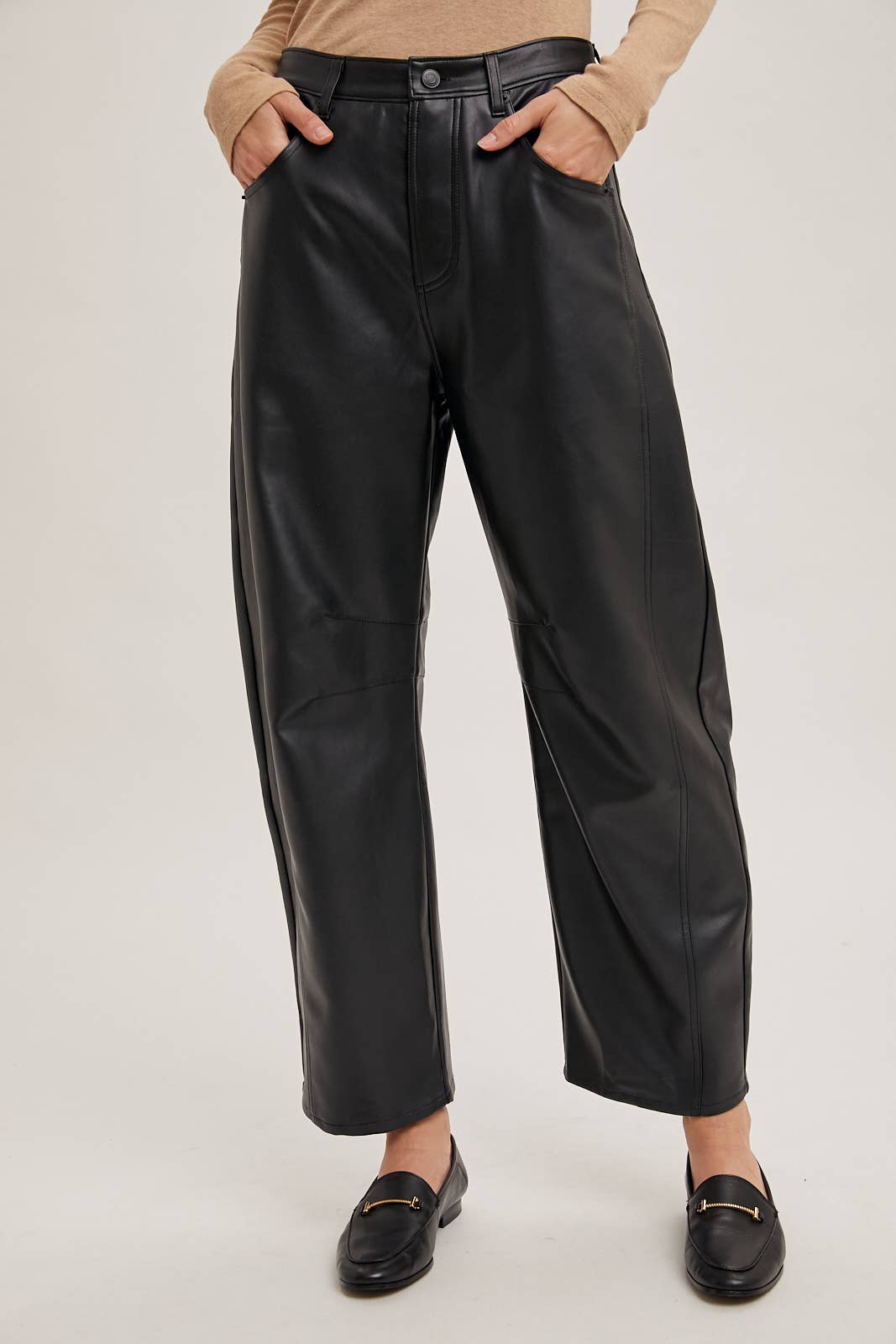 The Kourtney Vegan Leather Pant