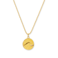 Wave Medallion Necklace