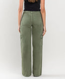 The Erin High Rise Wide Leg Cargo Jeans