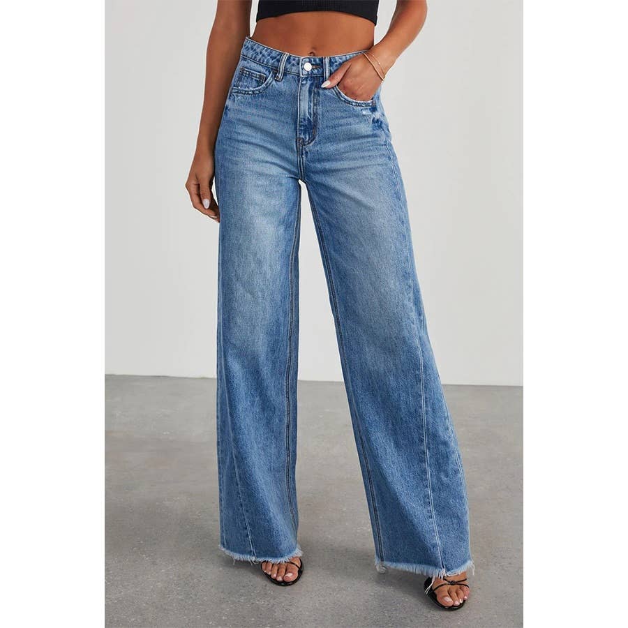 The Kristen Wide Leg Jean