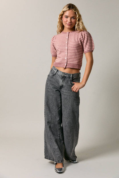 The Olivia Short Sleeve Cardigan