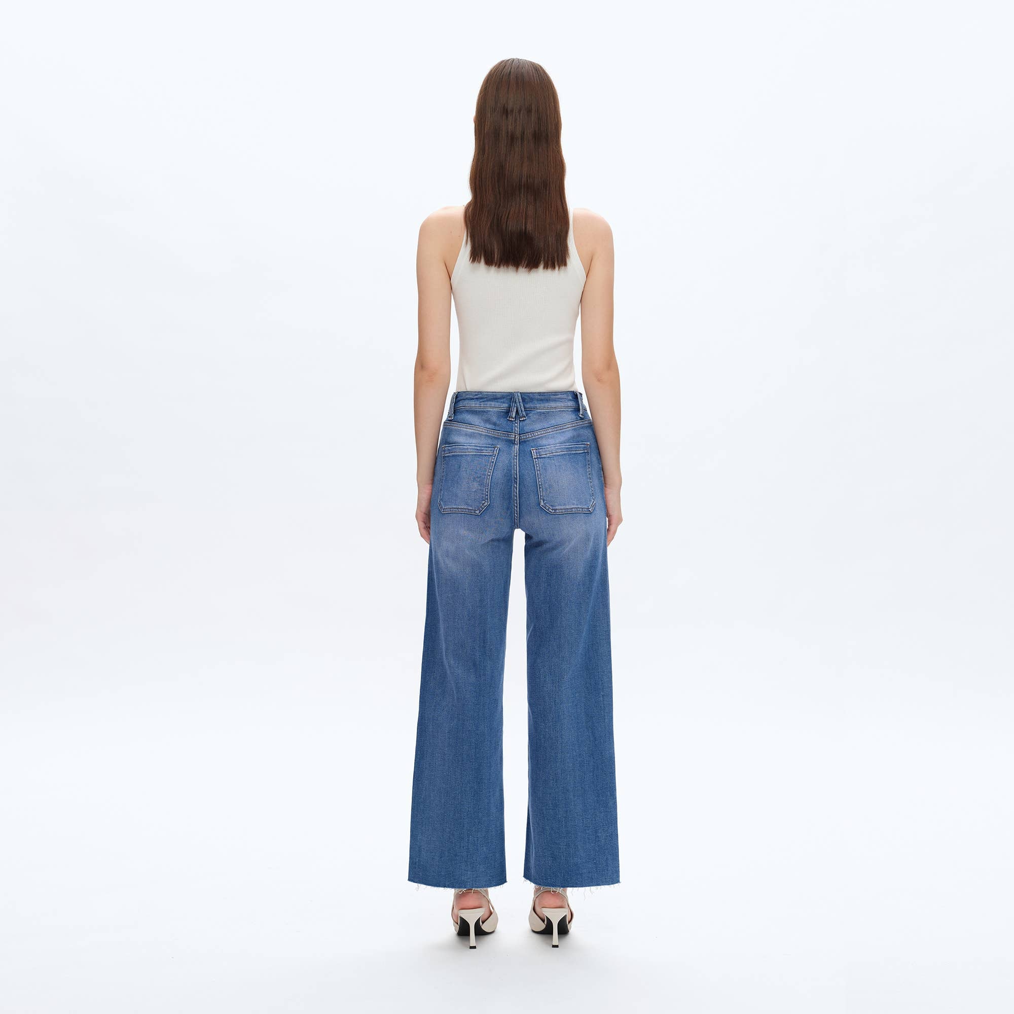 The Boca High Rise Straight Jean