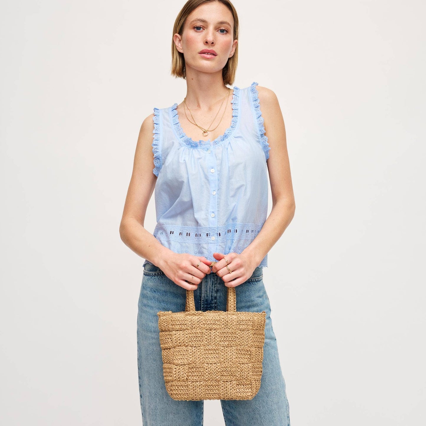 Chiara Crossbody: Tan