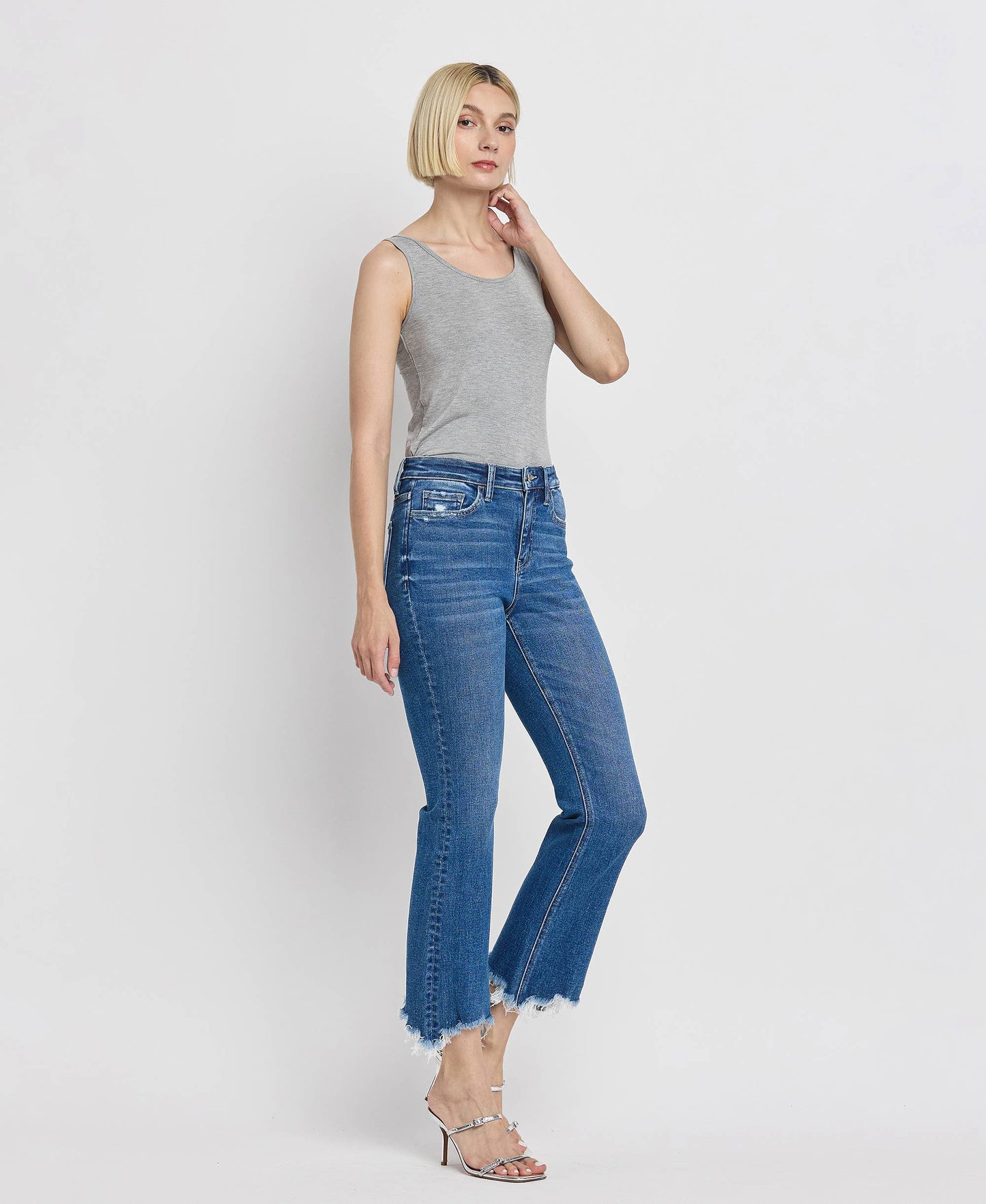 The Jenna High Rise Kick Flare Jean