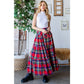 The Claire Mineral Washed Maxi Skirt