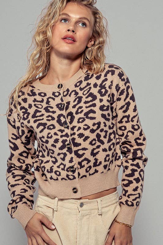 The Leopard Cardigan