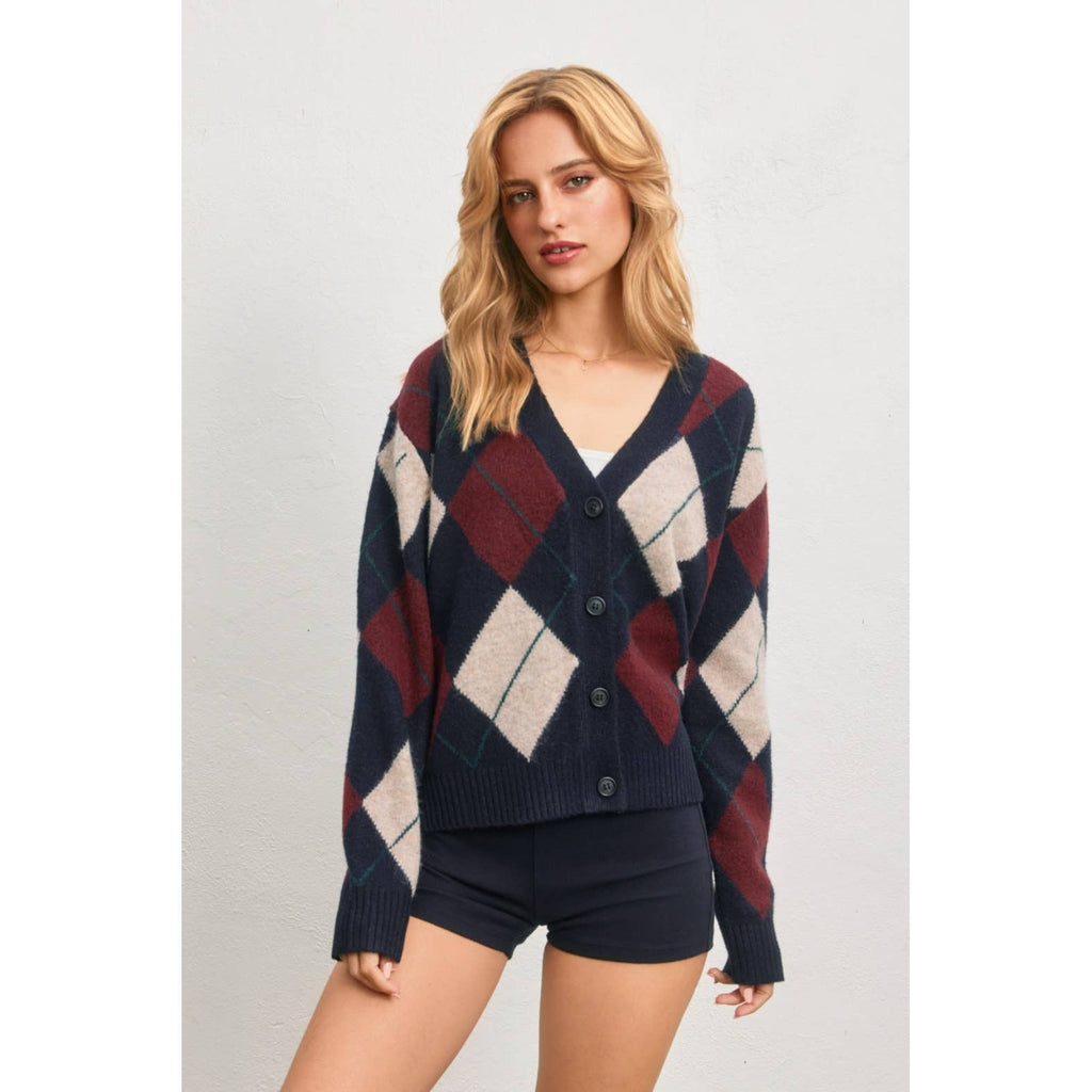 The Ollie Argyle Sweater
