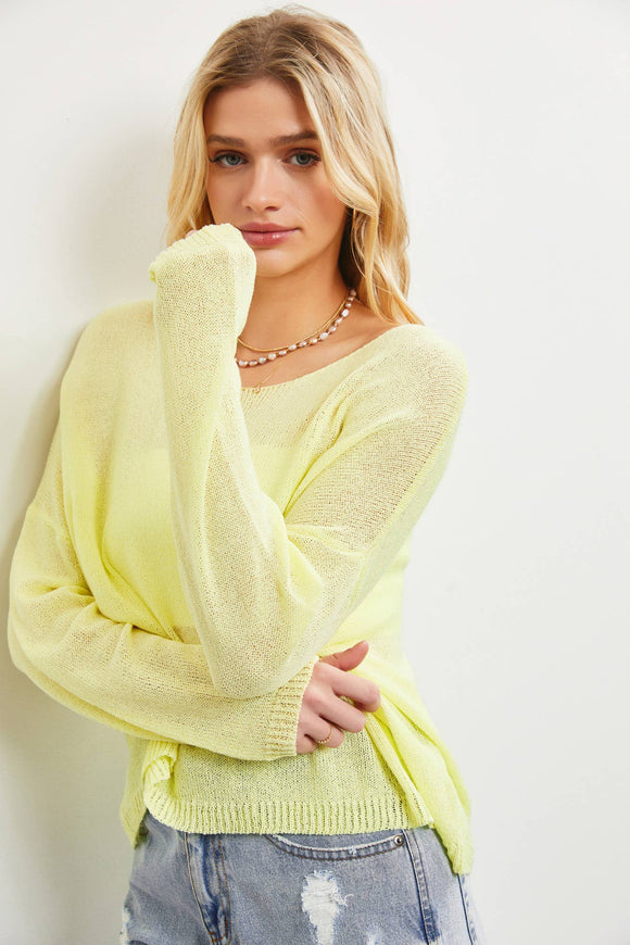 Lemoncello Sweater