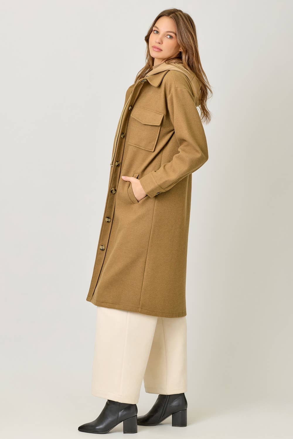 The Shelby Hoodie Coat