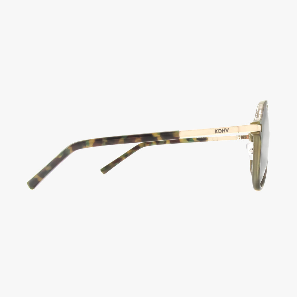 Aura Green Tortoise Sunglasses