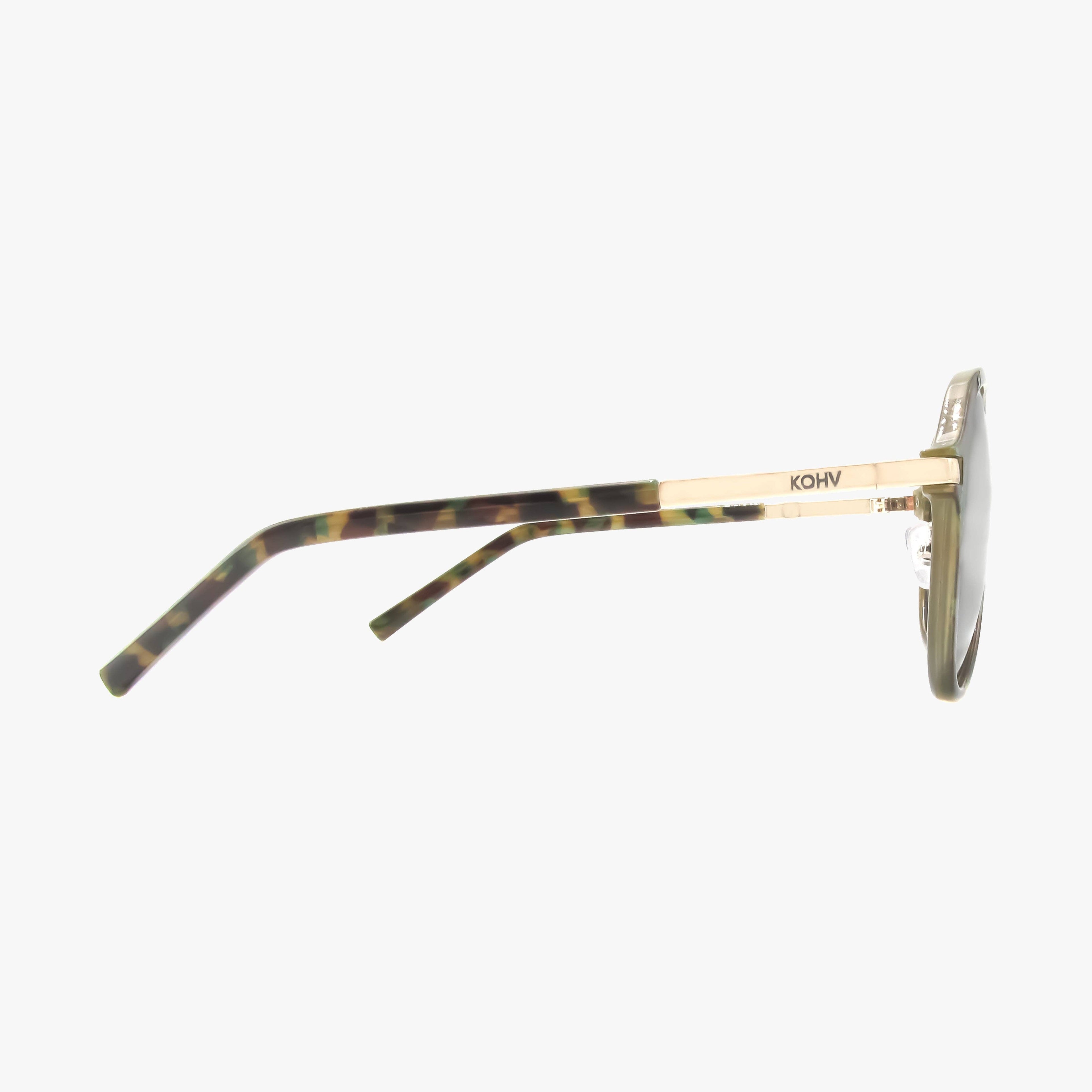 Aura Green Tortoise Sunglasses