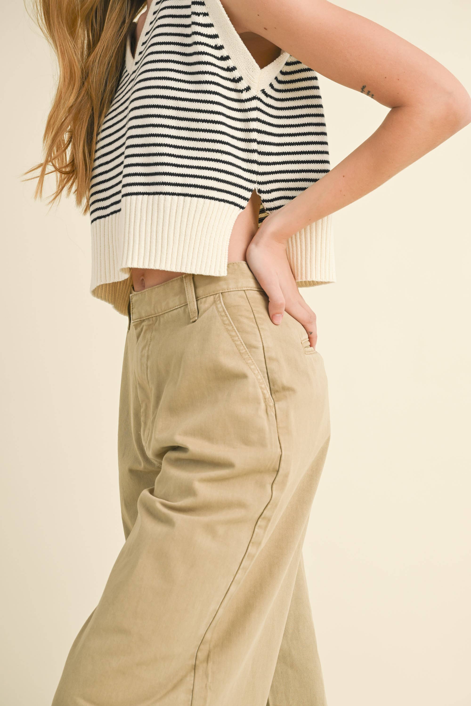 The Colette Wide Leg Pant