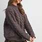 The Emma Cable Knit Sweater