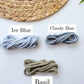 Mini Trinket basket: Toast, Canyon, Cloudy Blue
