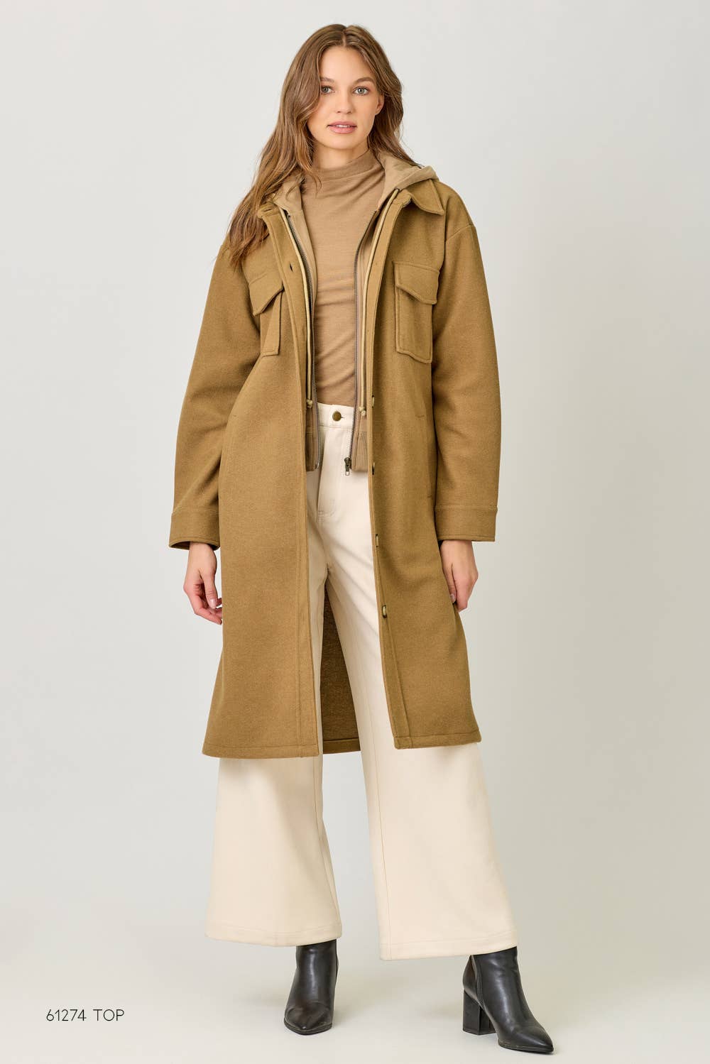 The Shelby Hoodie Coat