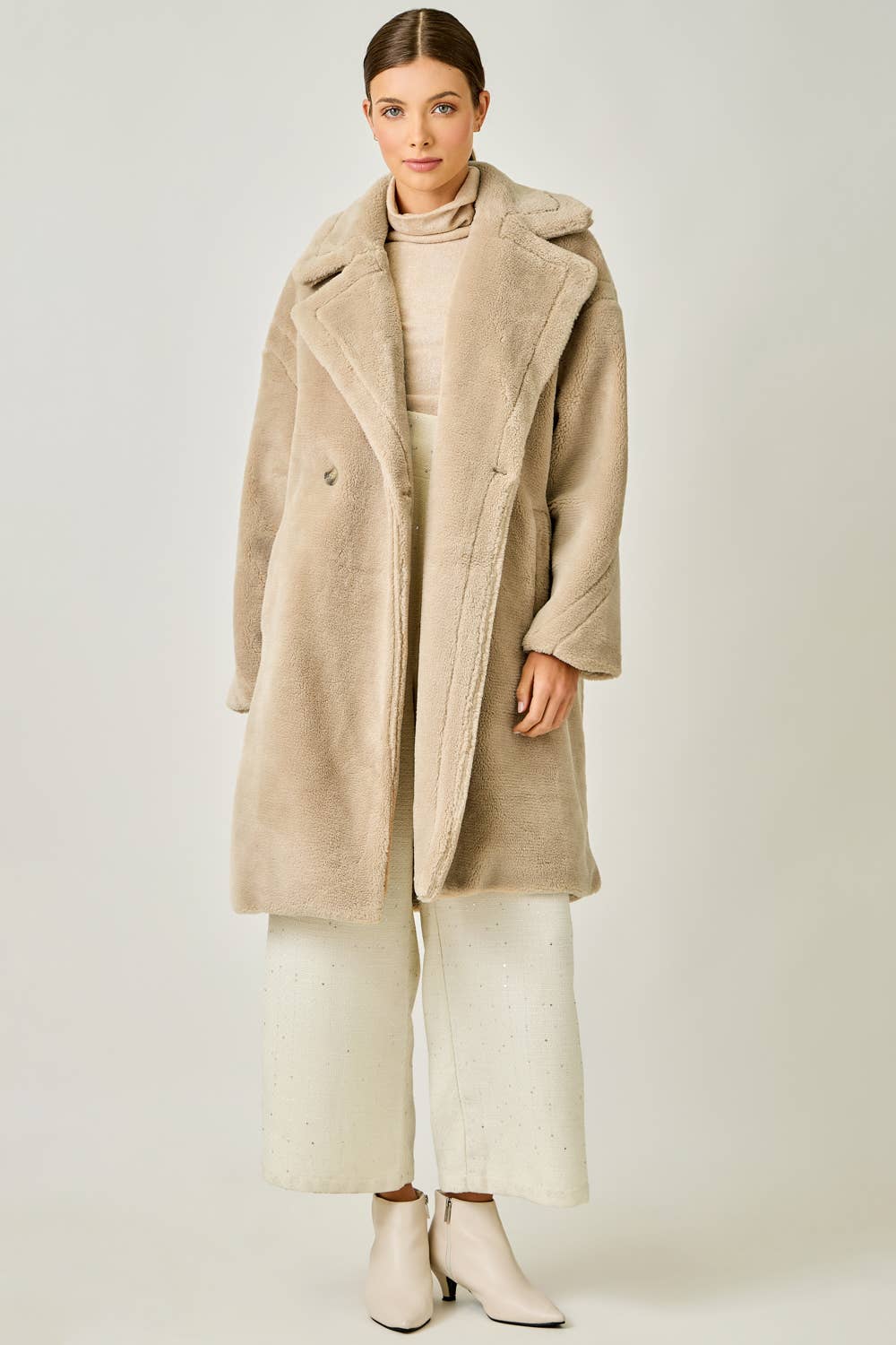 The Harper Faux Fur Coat